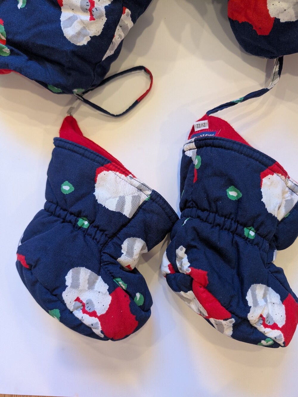 Vintage 90s Marèse Baby Snowsuit 12M | Winter Bunting + Booties - Picture 2 of 10
